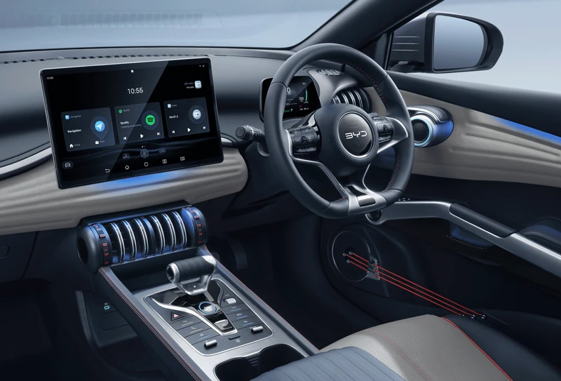 Interior Blue + Grey
