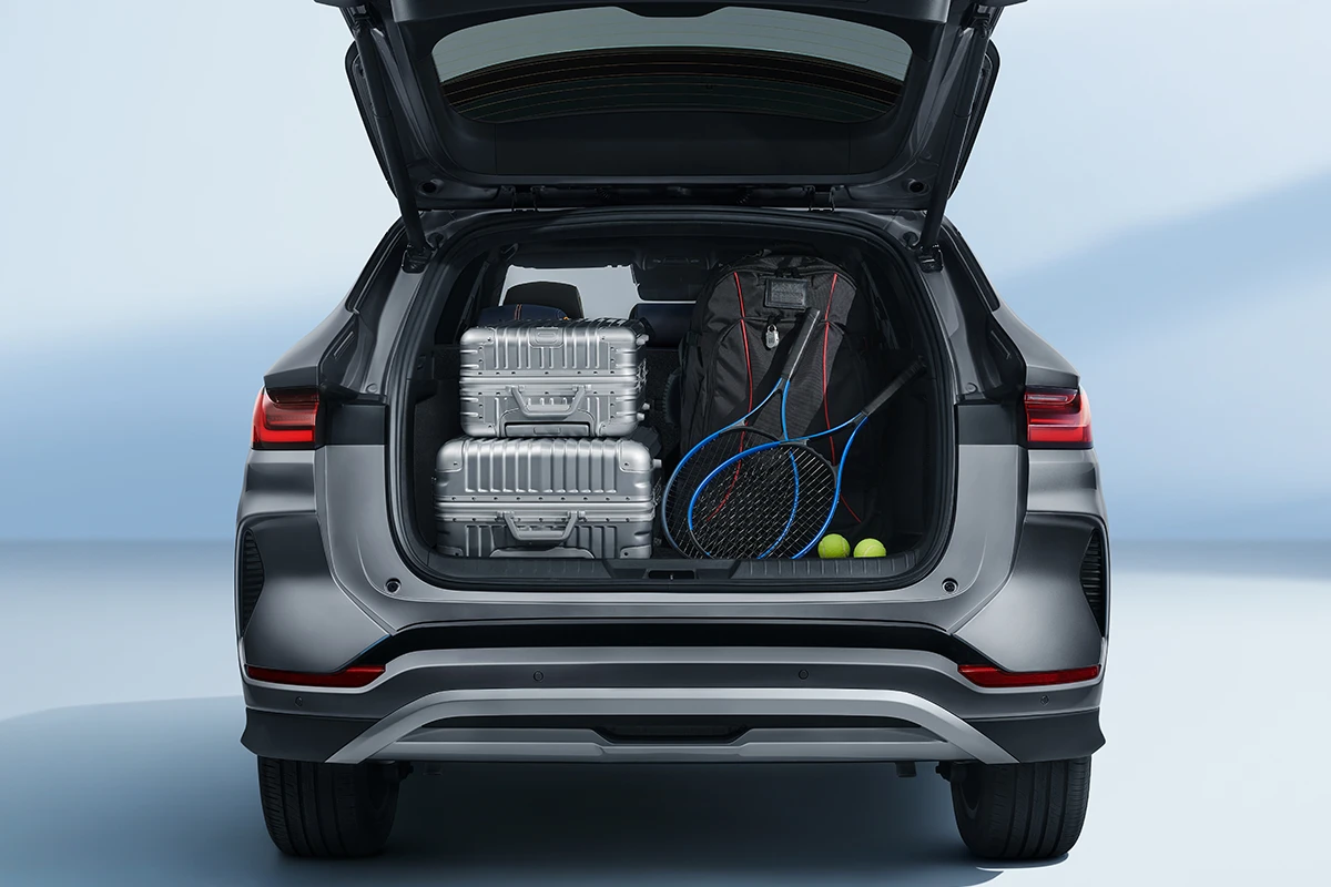 Spacious Rear Cargo
