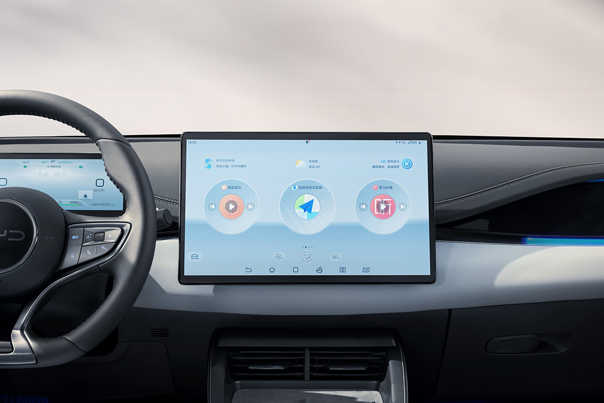 Intelligent Floating Touchscreen